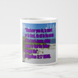 Grande Tasse Colossiens 3:17 WEBU Mug