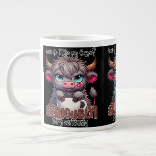 Grande Tasse Comment je prends mon café ? Sérieusement Très sér
