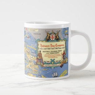 Grande Tasse Compagnie de la Baie d'Hudson - Carte du Canada