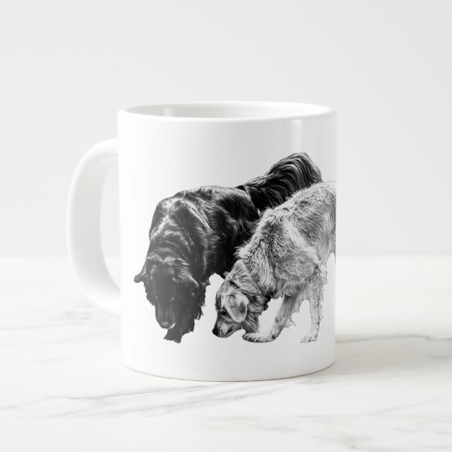 Grande Tasse Compagnons d'automne dans l'ombre (Devant gauche)