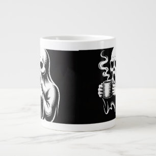 Grande Tasse Conception artistique de mug fantôme – Halloween e