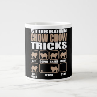 Grande Tasse Conception de Chow Chow Tricks