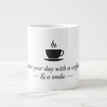 Conception de citation de café minimaliste – Typog