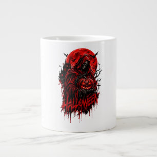 Grande Tasse Conception de la fête d'Halloween avec une citroui