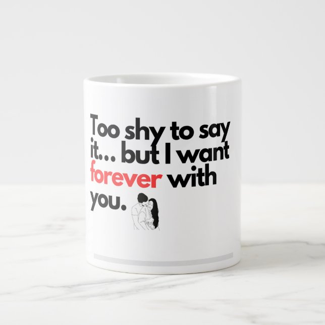 Grande Tasse Conception de la musique pour les filles ami (Devant)
