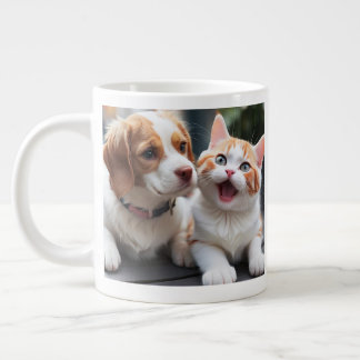 Grande Tasse Conception De Mug Pour Animaux De Compagnie À Usag