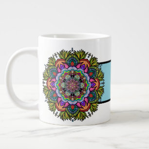 Grande Tasse Conception de symétrie Adobe Fresco