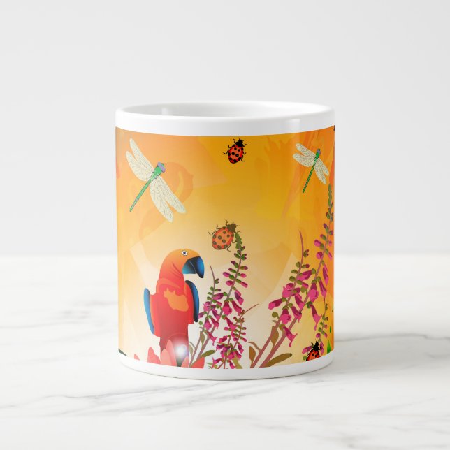 Grande Tasse Conception d'été (Devant)