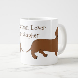 Grande Tasse Conception personnalisée de Dachshund