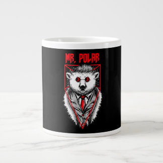 Grande Tasse Conception polaire Un drôle d'ours polaire Amoureu
