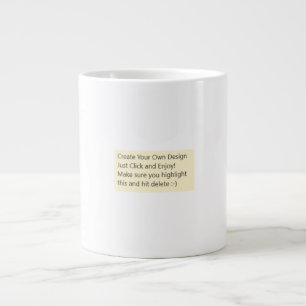 Grande Tasse Concevez votre propre Musique Jumbo