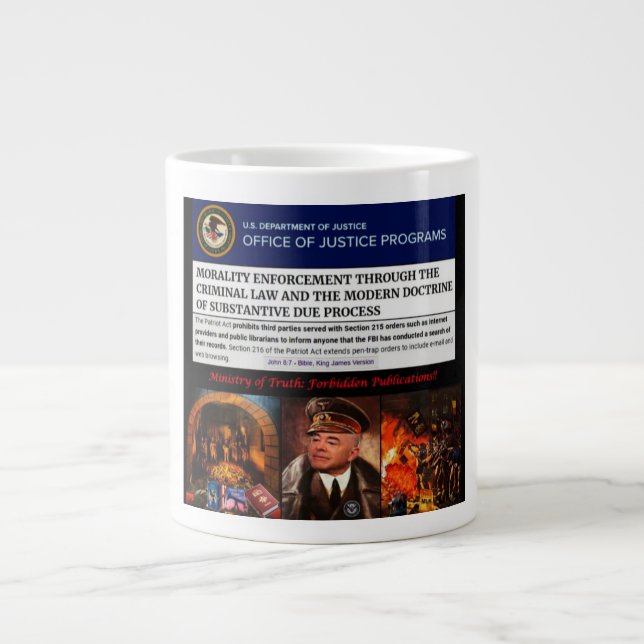 Grande Tasse conclusions du comité d'examen de la désinformatio (Devant)