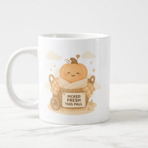 Grande Tasse Conçu Frais Cet Automne Design De Bébé Citrouille