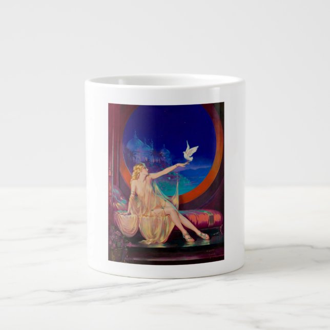 Grande Tasse Concubine de Sultana le sultan arabe 1925 (Devant)