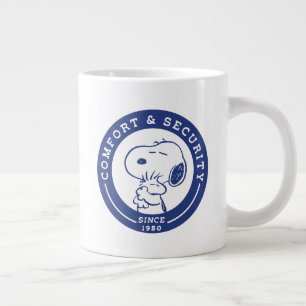 Grande Tasse Confort et sécurité   Snoopy & Woodstock Hug