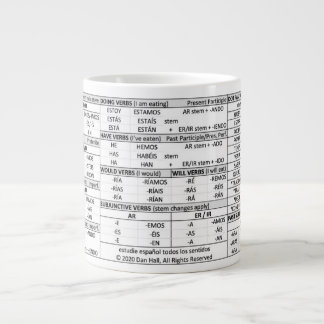 Grande Tasse Conjugation espagnole principale - 20 Ounce Mug