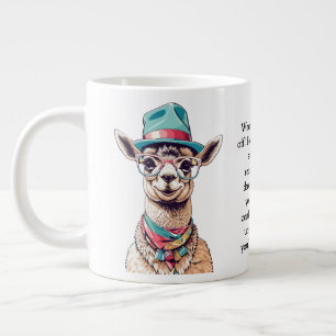 Grande Tasse Conseil Drôle D'Une Llama