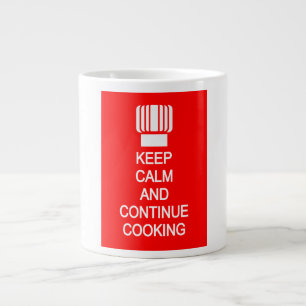Grande Tasse Conserver le chef tranquille Jumbo Mug