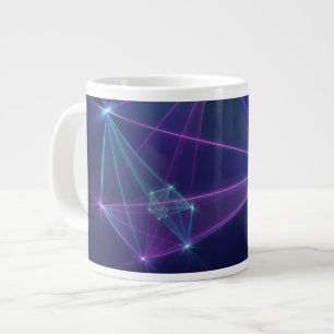 Grande Tasse Constellation, Art Fractal Abstrait Fantastique