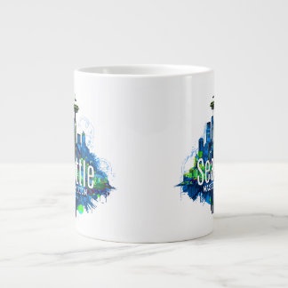 Grande Tasse Contour de l'horizon de Seattle