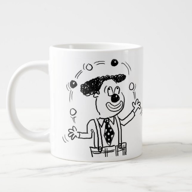 Grande Tasse Contrebande de cirque clown (Gauche)
