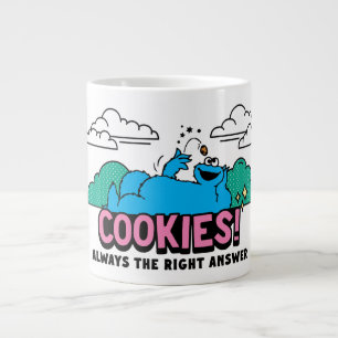Grande Tasse Cookie Monster   Les cookies sont toujours la bonn