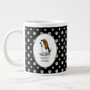 Grande Tasse Cool Basset Hound chien et lunettes de soleil (tri