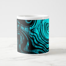 Cool des vagues rayonnantes - Mug de café