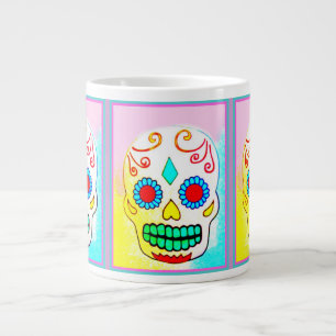 GRANDE TASSE COPIE LUMINEUSE EN PASTEL DE CRÂNE DE SUCRE