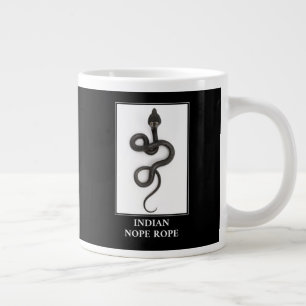 Grande Tasse Corde indienne à cou - Cobra Snake Danger