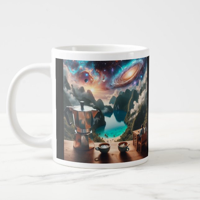 Grande Tasse Cosmic Coffee Morning (Gauche)