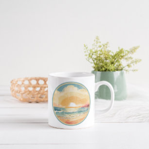 Grande Tasse coucher de soleil