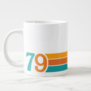 Grande Tasse Coucher de soleil rétro 79