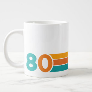 Grande Tasse Coucher de soleil rétro 80