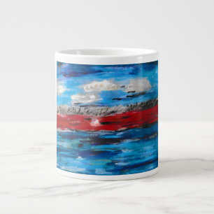 Grande Tasse Coucher du soleil