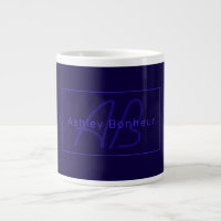 Couleurs violettes profondes modernes | Nom et mon