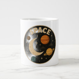 Grande Tasse Coupe avec design spatial