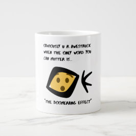 Grande Tasse Coupe 'Awestruck' Fun Mug 20 oz Boomeranged Effet