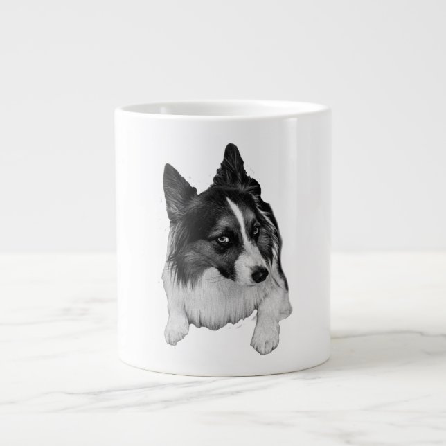 Grande Tasse Coupe de cacao à la cannelle (Devant)
