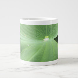 Grande Tasse Coupe de feuille de lotus