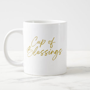Grande Tasse Coupe des Bénédictions Jumbo 20 oz Mug