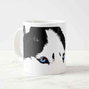 Grande Tasse Coupe Husky Jumbo Mug Siberian Husky Personnalisée