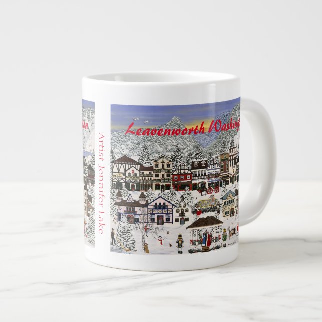 Grande Tasse Coupe Leavenworth de Washington (Devant droit)