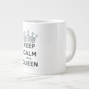 Grande Tasse Couronne argentée polie de la reine SlipperyJoe's 
