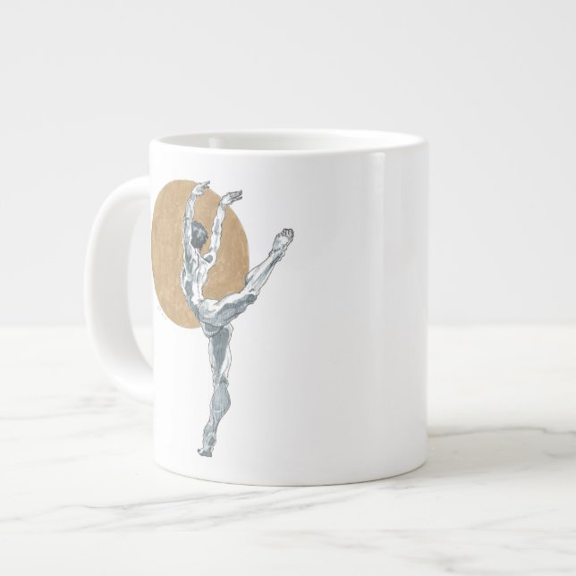 Grande Tasse Court Watson - @Sehnsuchtinc - Danseuse Jumbo Mug (Devant gauche)