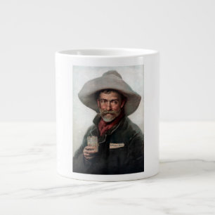 Grande Tasse Cow-boy ranchero espagnol dans un saloon de l'Oues