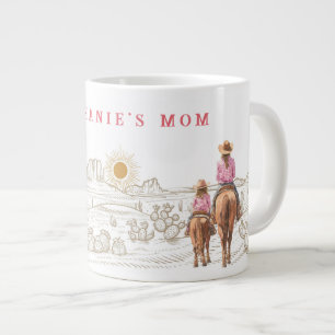 Grande Tasse CowGirls Cadeau pour maman et fille 20oz