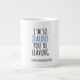 GRANDE TASSE COWORKER QUITTE DES FÉLICITATIONS AMUSANTES