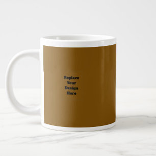 Grande Tasse Créez Votre Propre Brun