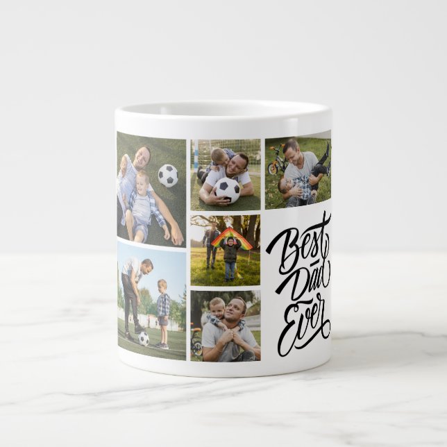 Grande Tasse Créez votre propre collection de photos 6 Meilleur (Devant)